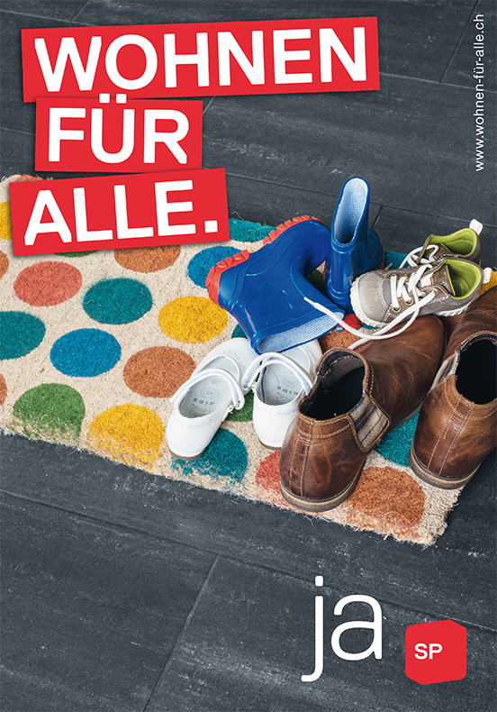 Arbeiten Rubriken Kampagne SP Kanton Zürich Wohnen für alle